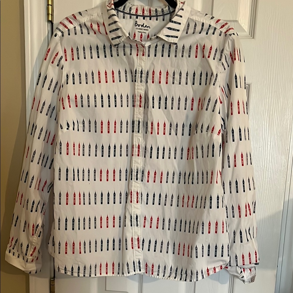 Boden Big Ben white button down